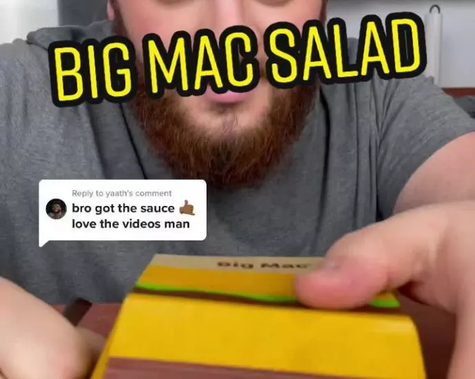 Big Mac Salade door IamNotaChef - Keto Recept